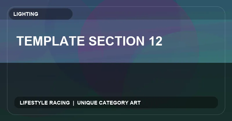 Template Section 12